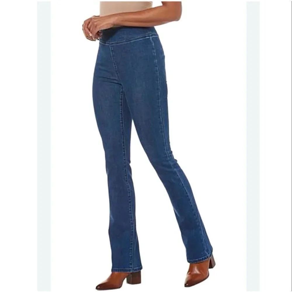 DG2 by Diane Gilman Compact Comfort Denim Jeans size 0 NWT